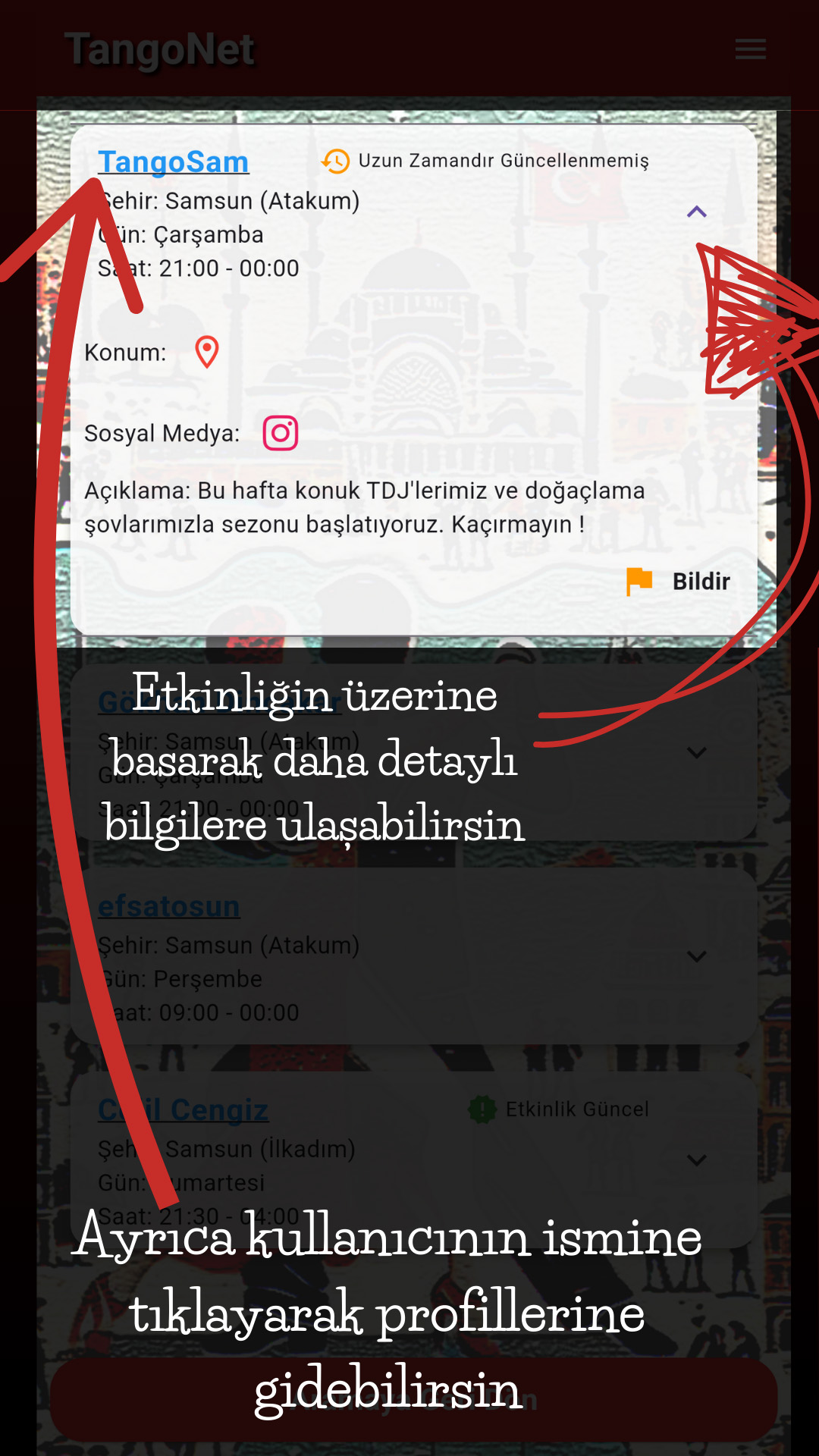 Dansçı Ekran 1